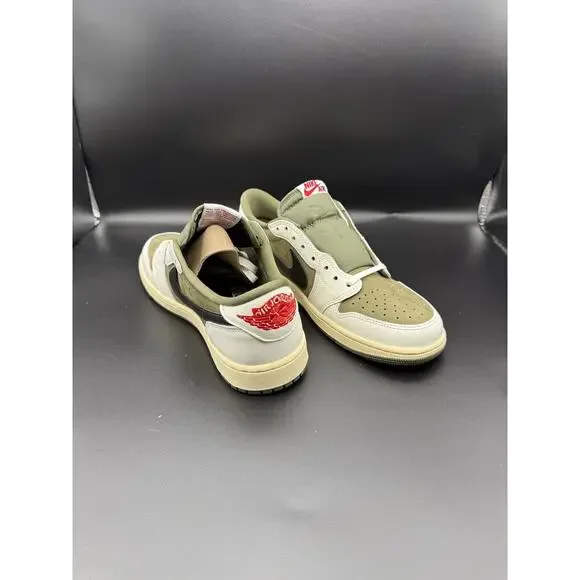 Air Jordan 1 Low OG SP Olive Green US9 - Picture 5 of 13